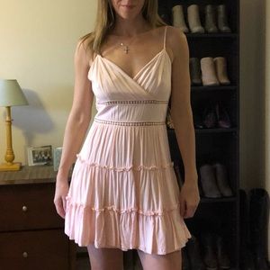 Harper Heritage pale pink dress. Size Small. Light, flowy western style.